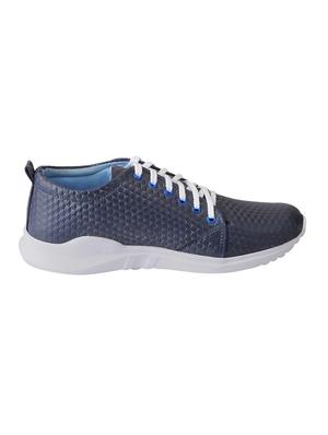blue leatherette casual shoes - 16015615 - Standard Image - 2