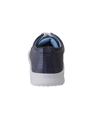 blue leatherette casual shoes - 16015615 - Standard Image - 3