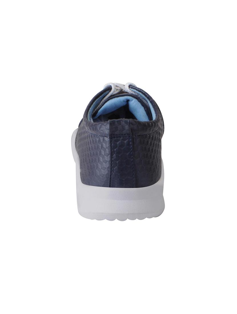 blue leatherette casual shoes - 16015615 - Zoom Image - 3