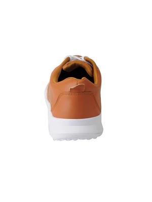 tan leatherette casual shoes - 16015620 - Standard Image - 3