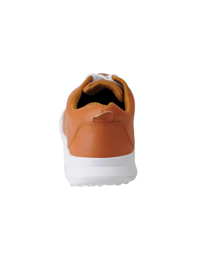 tan leatherette casual shoes - 16015620 - Zoom Image - 3