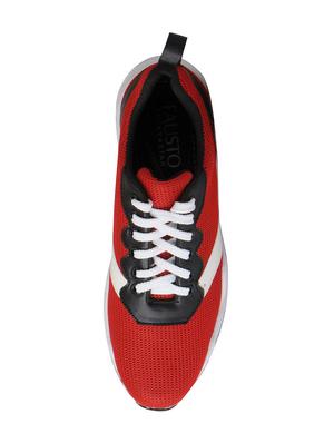 red mesh sport shoes - 16015718 - Standard Image - 4