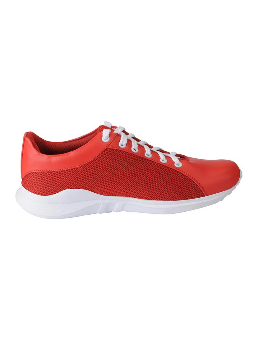red mesh & synthetic shoes - 16015721 - Zoom Image - 2