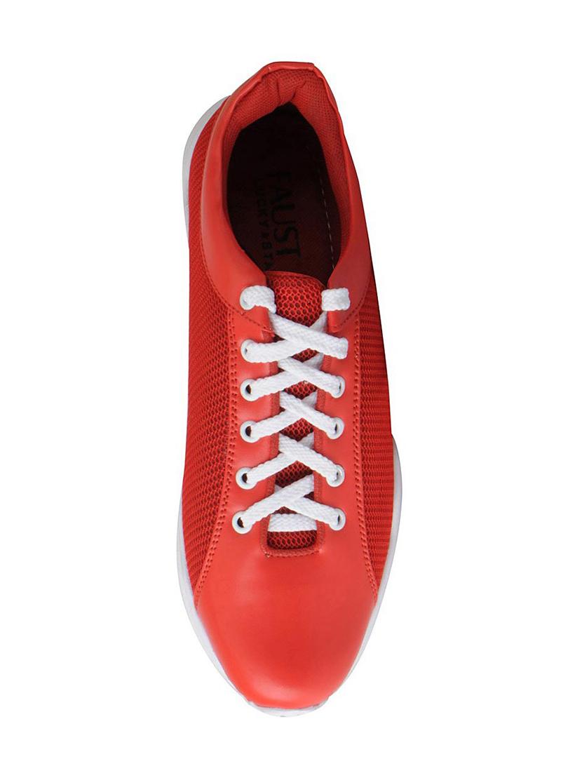 red mesh & synthetic shoes - 16015721 - Zoom Image - 4
