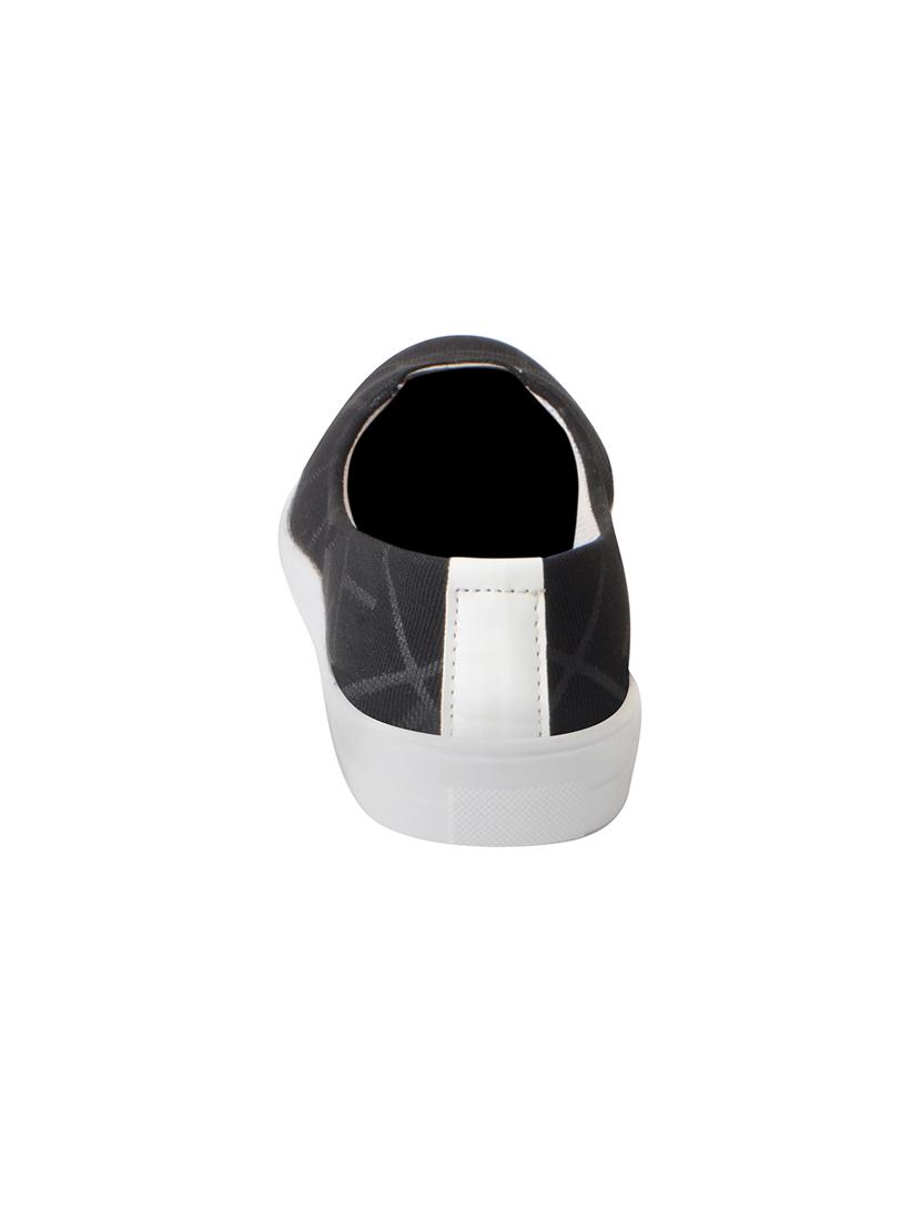 black synthetic slip on ballerina - 16015729 - Zoom Image - 3