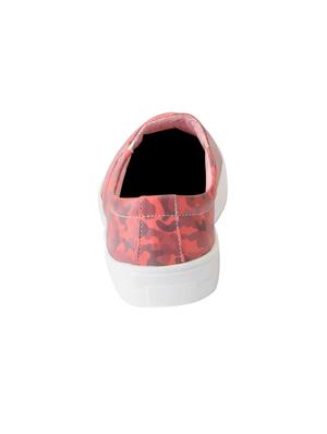 pink synthetic slip on casual shoes - 16015743 - Standard Image - 3