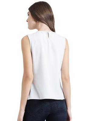 contrast piped layered top - 16015843 - Standard Image - 3