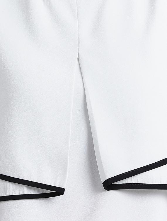 contrast piped layered top - 16015843 - Zoom Image - 5