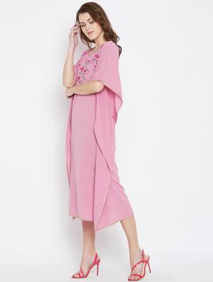 embroidered sequined kaftan - 16015893 - Standard Image - 2