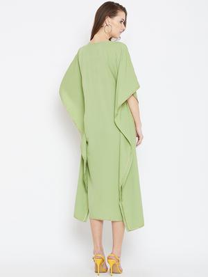 embroidered sequined kaftan - 16015894 - Standard Image - 3