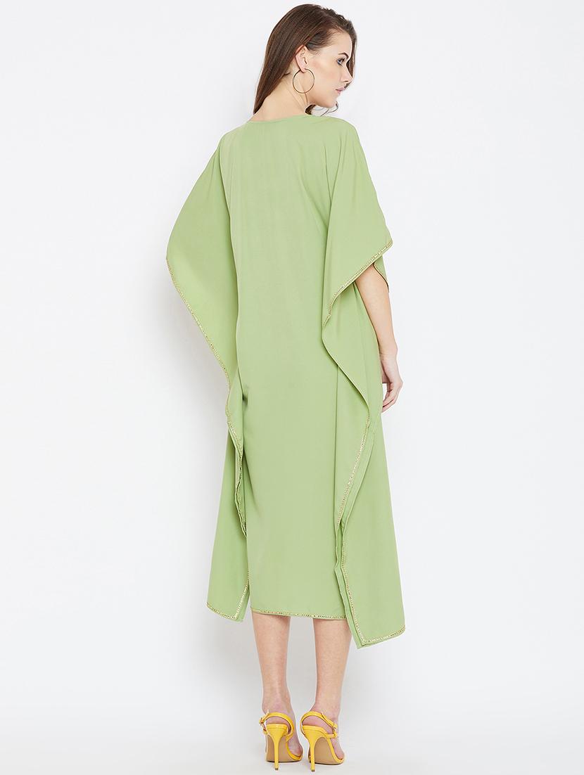 embroidered sequined kaftan - 16015894 - Zoom Image - 3