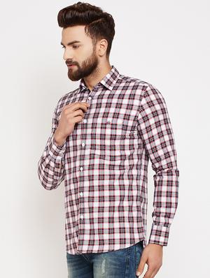 muticolor checkered casual shirt - 16015953 - Standard Image - 2