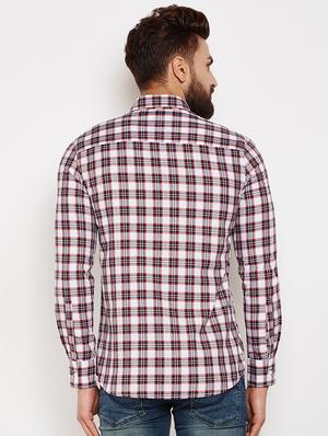 muticolor checkered casual shirt - 16015953 - Standard Image - 3
