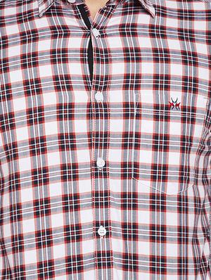 muticolor checkered casual shirt - 16015953 - Standard Image - 4