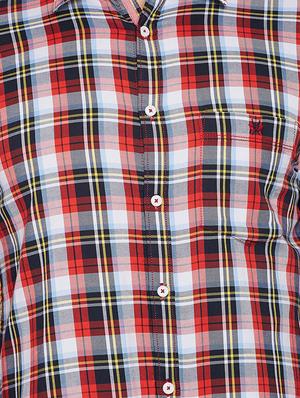 multicolor checkered casual shirt - 16015957 - Standard Image - 4
