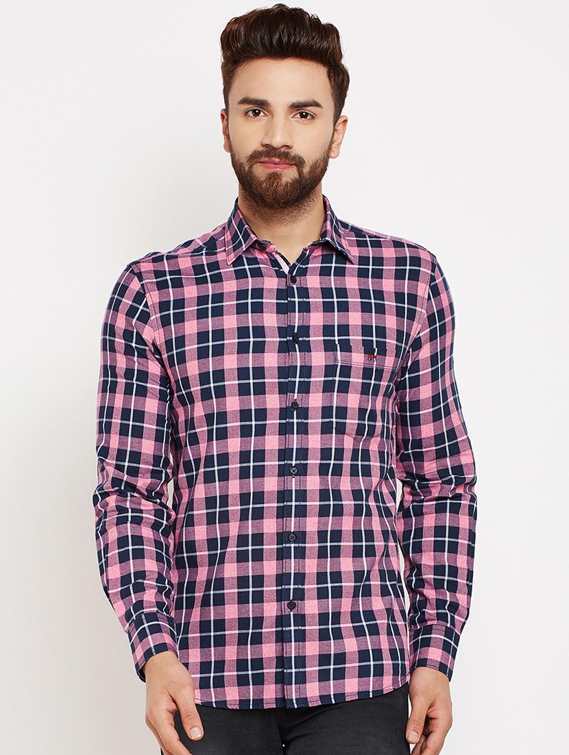 multicolor checkered casual shirt - 16015959 - Zoom Image - 1