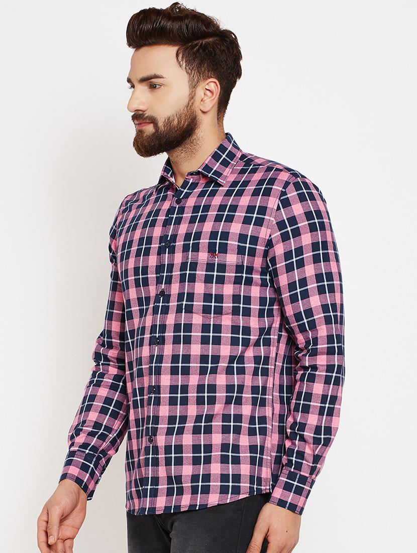 multicolor checkered casual shirt - 16015959 - Zoom Image - 2