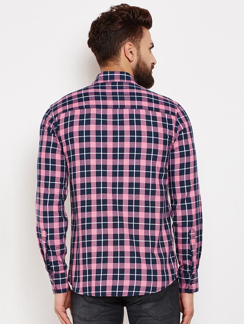 multicolor checkered casual shirt - 16015959 - Zoom Image - 3
