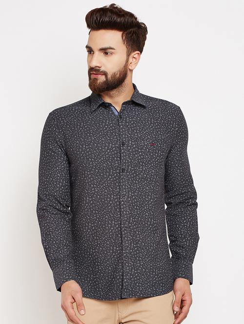 black printed casual shirt - 16015979 - Very Small Image - 1
