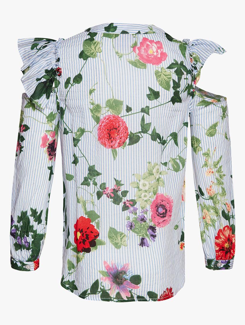 multi colored cotton top - 16016041 - Zoom Image - 2