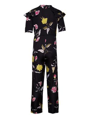black polyester jump suit - 16016304 - Standard Image - 2