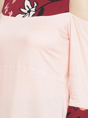 asymmetric printed kurta - 16016526 - Standard Image - 4