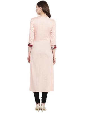 printed asymmetric kurta - 16016553 - Standard Image - 3