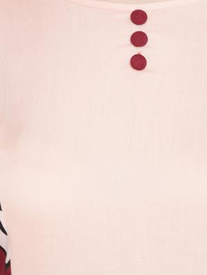 printed asymmetric kurta - 16016553 - Standard Image - 4