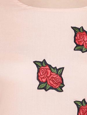 patch work straight kurta - 16016554 - Standard Image - 4