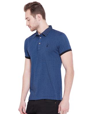 blue cotton polo t-shirt - 16016558 - Standard Image - 2