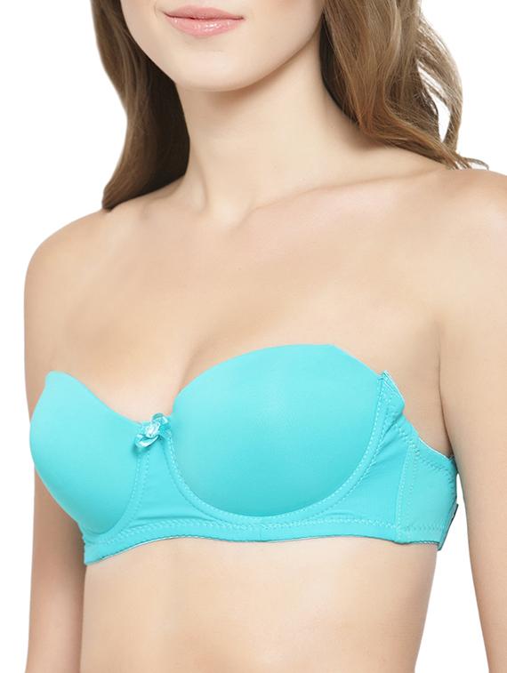 bow patch balconette backless bra - 16016604 - Zoom Image - 2