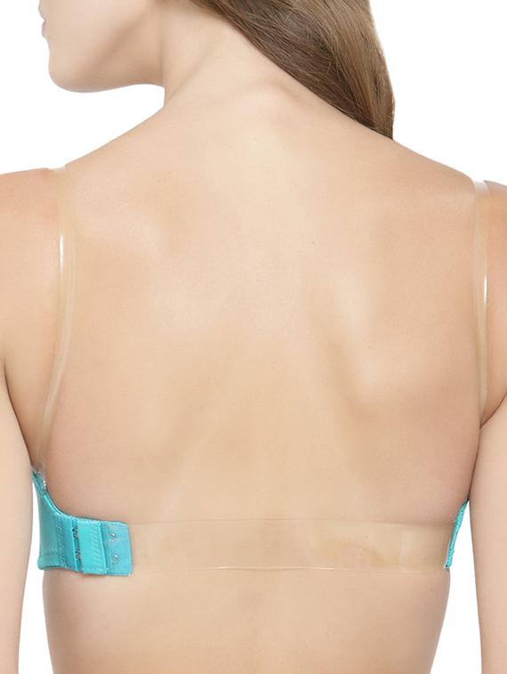 bow patch balconette backless bra - 16016604 - Zoom Image - 3
