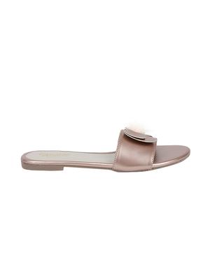 pink slip on sandals - 16016691 - Standard Image - 2