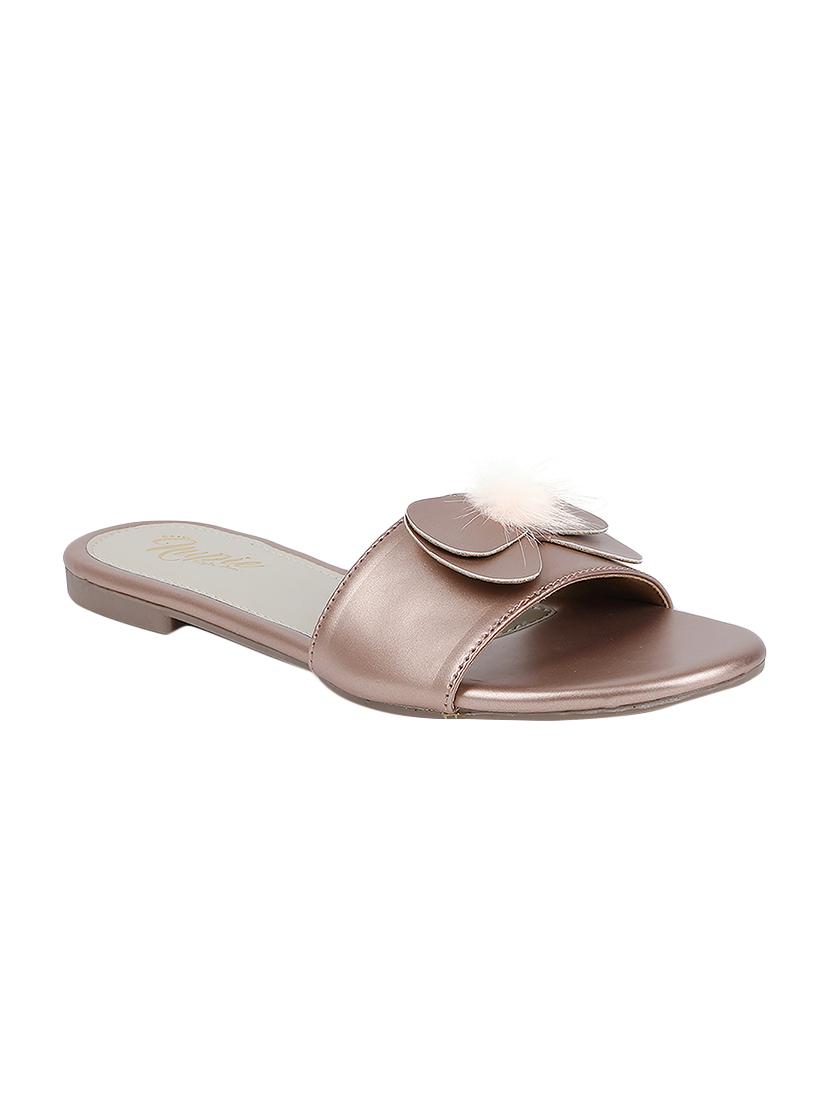pink slip on sandals - 16016691 - Zoom Image - 1