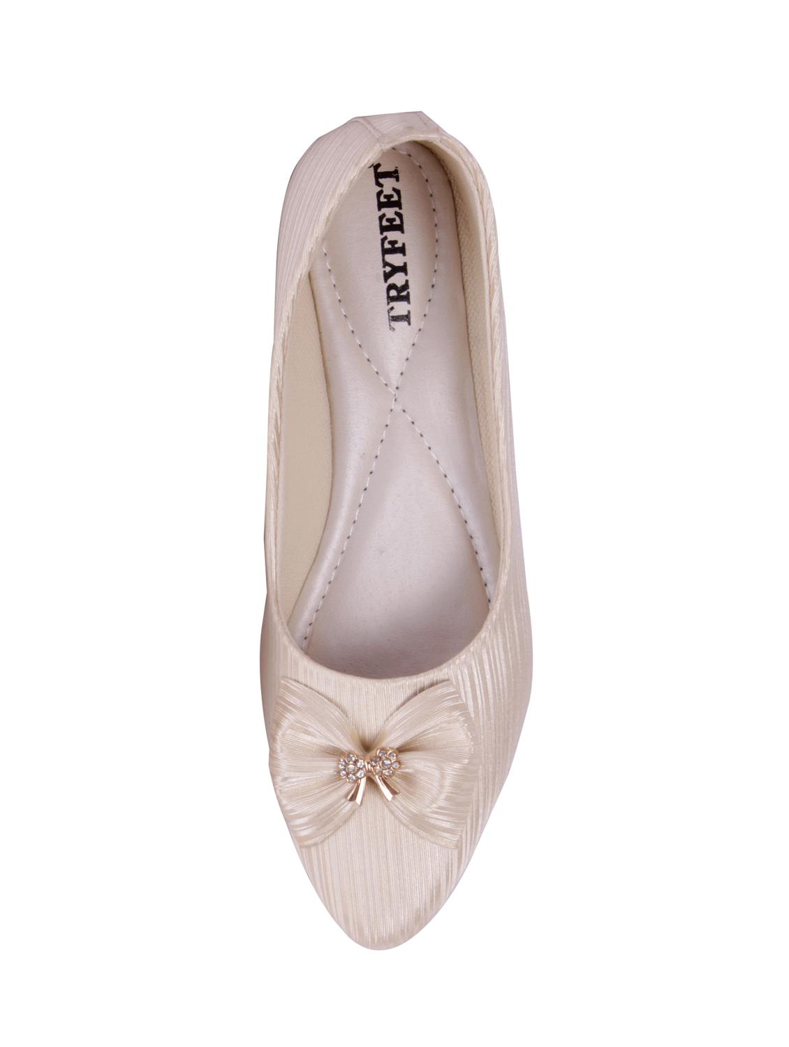 beige slip on ballerinas - 16017225 - Zoom Image - 4