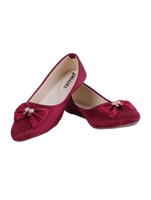 red slip on ballerinas - 16017226 - Standard Image - 3