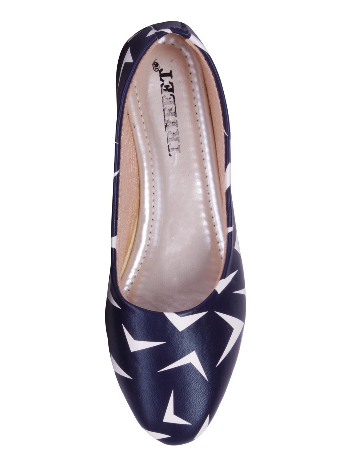 blue slip on ballerinas - 16017232 - Zoom Image - 5
