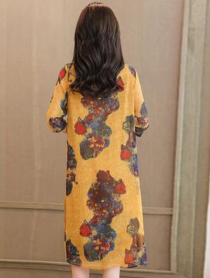 lace detail layered dress with shrug - 16017673 - Standard Image - 4