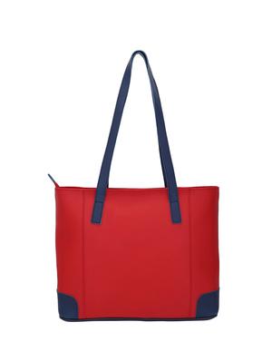 red leatherette (pu) handbag - 16017909 - Standard Image - 2