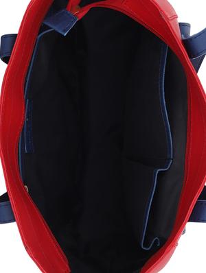 red leatherette (pu) handbag - 16017909 - Standard Image - 3