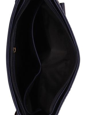 blue leatherette (pu) messenger bag - 16017927 - Standard Image - 3