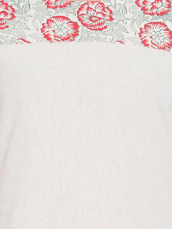 bell sleeved floral tunic - 16018065 - Zoom Image - 5