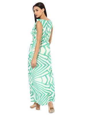 ruffle detail maxi dress - 16018346 - Standard Image - 3