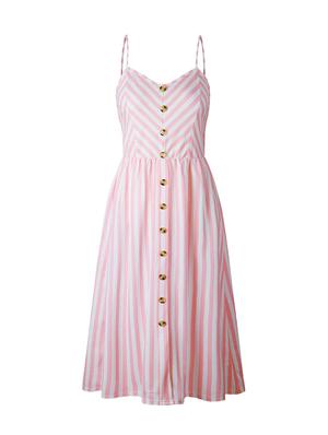 striped button up a-line dress - 16019224 - Standard Image - 2