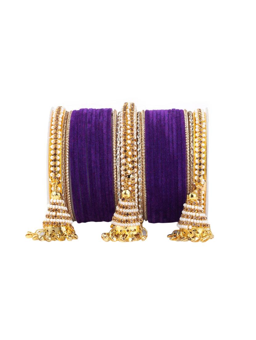 purple metal bangle - 16019324 - Zoom Image - 2