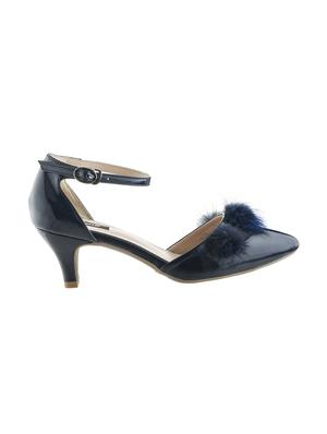 navy ankle strap sandals - 16019453 - Standard Image - 2