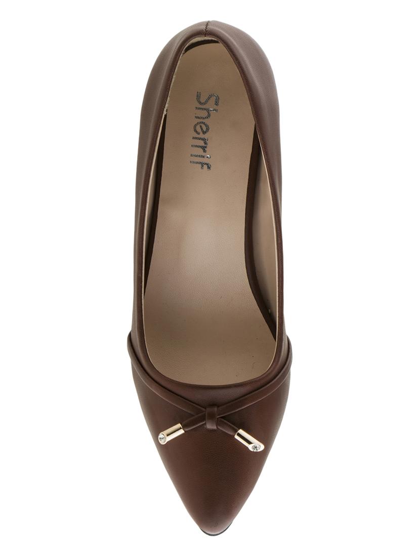 brown slip on pumps - 16019466 - Zoom Image - 4