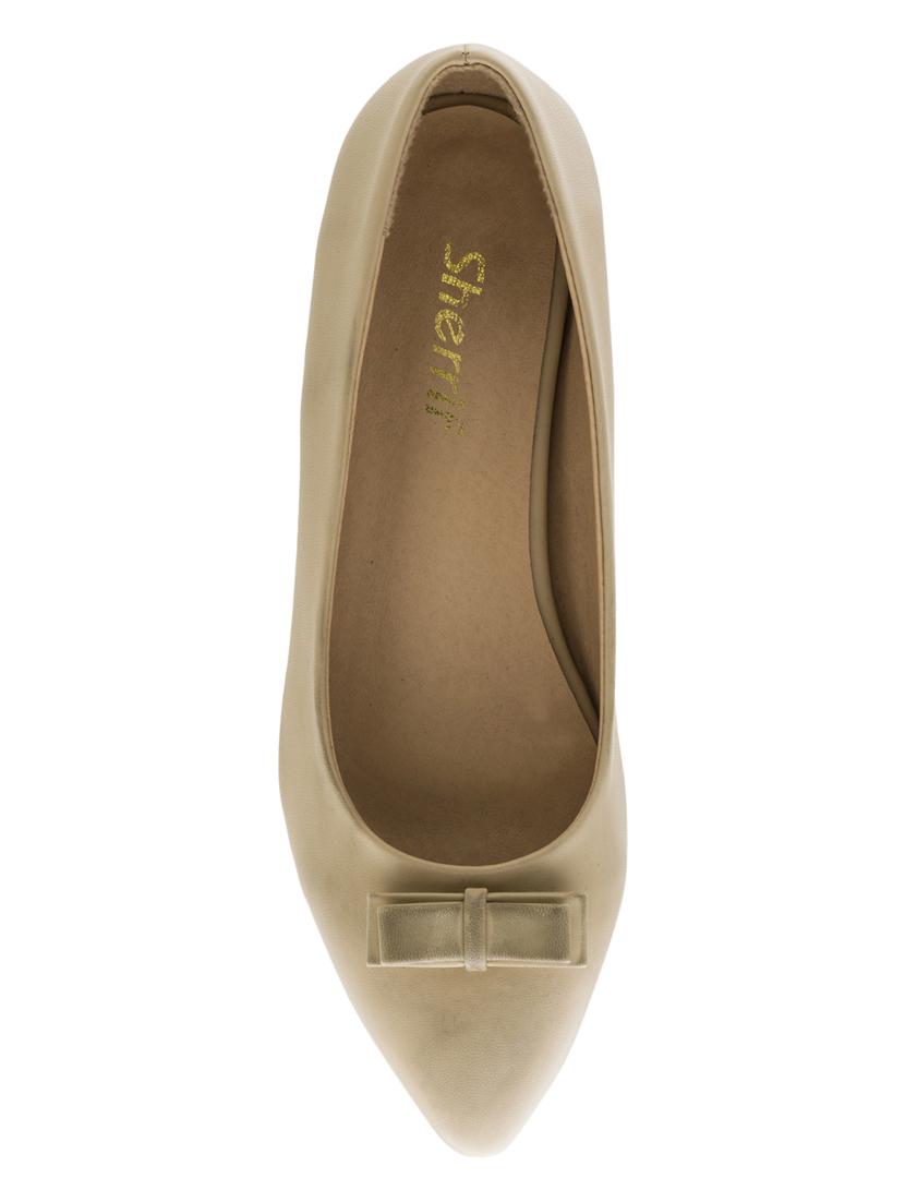 beige slip on ballerinas - 16019471 - Zoom Image - 4