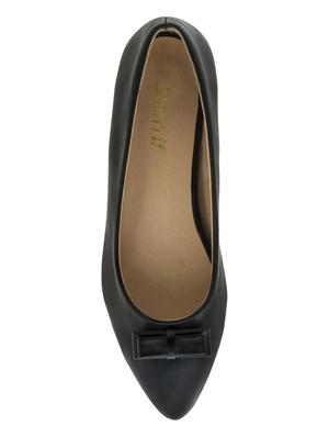 black slip on ballerinas - 16019472 - Standard Image - 4
