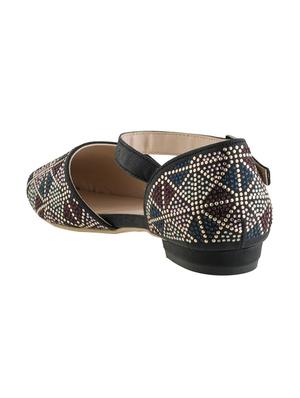 black closed back sandals - 16019476 - Standard Image - 3